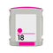 Compatible Premium Ink Cartridges 18M / C4938A Magenta Remanufactured Inkjet Cartridge - for use in HP Printers