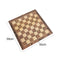 3 IN 1 Wooden Chess Set Folding Chessboard Wood Pieces Draughts Backgammon Toy