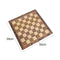 3 IN 1 Wooden Chess Set Folding Chessboard Wood Pieces Draughts Backgammon Toy