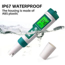 7 In 1 PH Meter TDS/EC/Salt/Temp Water Quality Monitor Tester Pen Pool Aquarium