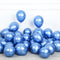 100PCS 5'' Latex Balloon Set Pearlized Blue Birthday Wedding Party Decoration