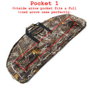 115cm Portable Compound Bow bag Archery Arrows Carry Bag Case With Arrow Holder