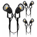 10PCS 12V LED Waterproof Outdoor Garden Spotlights Landscape Light Flood Lights