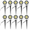 10PCS 12V LED Waterproof Outdoor Garden Spotlights Landscape Light Flood Lights