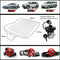 Inflatable Car Back Seat Mattress Portable Camping Travel Air Bed