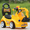 Kid Excavator Ride On Digger Toy Children Pretend Play Bulldozer Loader Car Gift