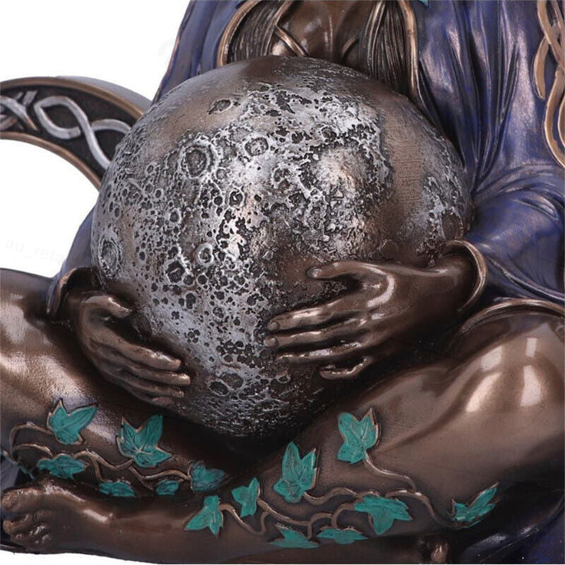 Mother Earth Statue Resin Millennial Gaia Goddess Art Ornament Decorations