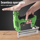 Electric Staple Gun Straight Nail Nailer Framing Heavy Duty Woodworking Stapler