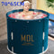 80*65CM One-Click collapse Portable Foldable Bathtub Water Tube Spa Bath Bucket