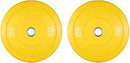 Sardine Sport Olympic Change Plates 50mm Fractional Weight Plates Designed for Olympic Barbells for Strength Training 15kg Yellow Set