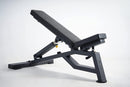 Sardine Sport Heavy Duty Bench Foldable Adjustable Commercial Grade Capacity 450kg(Black)