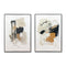 Wall Art Original Abstract Painting on Framed Canvas 800mmx1200mm Set of 2 Untitled Study