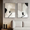 40cmx60cm Modern Abstract 2 Sets Black Frame Canvas Wall Art