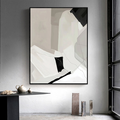 40cmx60cm Modern Abstract 2 Sets Black Frame Canvas Wall Art