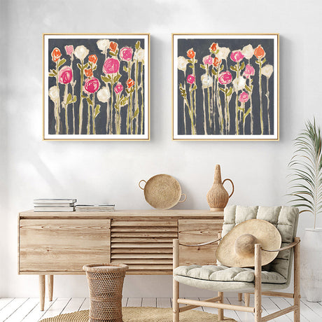 50cmx50cm Laurels Lollies 2 Sets Wood Frame Canvas Wall Art
