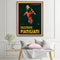 50cmx70cm Maccheroni Pianiciani Black Frame Canvas Wall Art