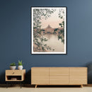 50cmx70cm Rome City Black Frame Canvas Wall Art