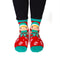 Christmas Elf Feet Speak Socks