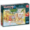 Wasgij 1000 Piece Puzzle - Mystery Retro Camping Commotion  (JUMBO)