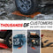 X-BULL Recovery Tracks Boards Sand Truck Mud 4WD 4x4 Gen3.0 Orange/ Tyre Tire Deflator