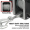 X-BULL Electric Boat Winch 12V 6500LBS Portable Detachable Steel Cable Marine Ship 3000KG 4WD