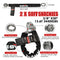 X-BULL 4X4 Recovery Kit Kinetic Recovery Rope Snatch Strap / 2PCS Recovery Tracks Gen2.0