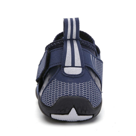 Men Women Water Shoes Barefoot Quick Dry Aqua Sports Shoes - Blue Size EU44 = US9