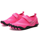 Women Water Shoes Barefoot Quick Dry Aqua Sports Shoes - Pink Size EU37 = US4