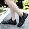 Kids Water Shoes Barefoot Quick Dry Aqua Sports Shoes Boys Girls (Pattern Printed) - Black Size Bigkid US4 = EU36