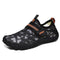 Kids Water Shoes Barefoot Quick Dry Aqua Sports Shoes Boys Girls (Pattern Printed) - Black Size Bigkid US6.5 = EU38