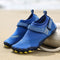 Kids Water Shoes Barefoot Quick Dry Aqua Sports Shoes Boys Girls - Klein Blue Size Bigkid US2=EU32