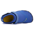 Kids Water Shoes Barefoot Quick Dry Aqua Sports Shoes Boys Girls - Klein Blue Size Bigkid US3 = EU34