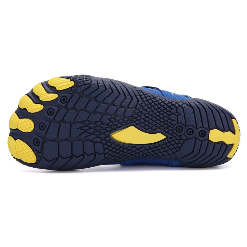 Kids Water Shoes Barefoot Quick Dry Aqua Sports Shoes Boys Girls - Yellow Size Bigkid US2=EU32