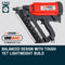UNIMAC Cordless Framing Nailer 34 Degree Gas Nail Gun Portable Battery Charger