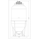 Keg King Snub Nose - 60L Fermenter