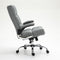 Soft Velvet Home Ergonomic Swivel Adjustable Tilt Angle and Flip-up Arms Office Chair