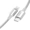 UGREEN  To Type-C 2.0 Male Cable 1M (Silver) - 70523