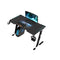 EKKIO RGB Gaming Desk Z Shape Black 100cm EK-GD-105-AL