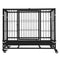 Floofi Dog Cage 38" (with wheels) FI-PC-131-XD