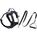 FLOOFI Dog Harness Vest XXL Size (Black) FI-PC-182-XL