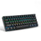 Royal Kludge RK61 Wired Dual Mode Hot Swappable Mechanical Keyboard Black (Brown Switch)
