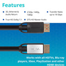 VCOM HDMI 2.0V AM/AM Cable 4K 60Hz 18Gpbs - 3m - CG578-3.0