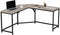 VASAGLE L-Shaped Computer Desk Greige LWD073B02