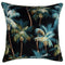 Cushion Cover-With Piping-Palm Trees Black-60cm x 60cm