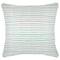 Cushion Cover-With Piping-Paint Stripes Pale Mint-45cm x 45cm