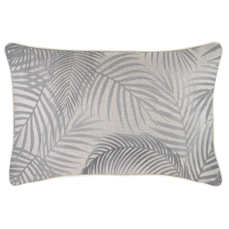 Cushion Cover-With Piping-Seminyak Smoke-35cm x 50cm