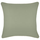 Cushion Cover-With Piping-Solid-Sage-45cm x 45cm