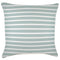 Cushion Cover-With Piping-Hampton Stripe Seafoam-60cm x 60cm