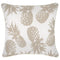 Cushion Cover-With Piping-Pineapples Beige-45cm x 45cm