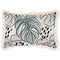 Cushion Cover-Coastal Fringe Natural-Rainforest Seafoam-35cm x 50cm